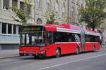 Volvo Bus 817, auf der Linie 17, fährt durch die Bundesgasse. Die Aufnahme stammt vom 08.11.2012.