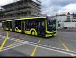 Auto Bus AG Liestal - MAN Lion`s City Hybrid  Nr.78  BL  7861 bei den Provisorischen Haltestellen beim Bhf.