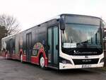 MAN Lion's City EfficientHybrid von  Altlandsberg Bus aus Deutschland in Binz am 15.01.20212