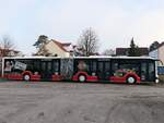 MAN Lion's City EfficientHybrid von Altlandsberg Bus aus Deutschland in Binz am 15.01.2022