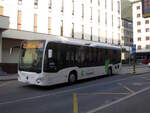 ABL Nr. 4 (Mercedes Citaro C2 O530LEÜ Hybrid) am 31.8.2022 in Bellinzona, Via Pellandini
