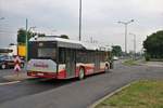 Swarzedz Solaris Urbino 12 Hybrid Wagen 4042 am 19.07.18 in Poznan (Polen)