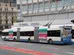 Hess Trolleybus (LighTram3)mit der Betriebsnummer 232 am Bahnhof Luzern.