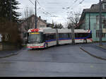 VBL - Hess Trolleybus Nr.235 unterwegs in Emmenbrücke am 30.12.2021