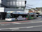 VBL - Hess Trolleybus Nr.412 unterwegs auf der Linie 1 in Luzern am 23.10.2022