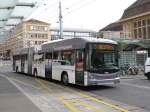 TL Lausanne - Trolleybus Nr.859 unterwegs auf der Linie 3 in der Stadt Lausanne am 18.02.2016