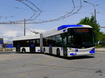 TL - Trolleybus Nr.854 unterwegs auf der Linie 1 in der Stadt Lausanne am 10.05.2016