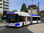 TL - Trolleybus Nr.865 unterwegs auf der Linie 6 in der Stadt Lausanne am 10.05.2016