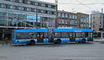 Trolleybus Arnhem/NL: Swisstrolley 5240 am 02.01.2018 Stationsplein