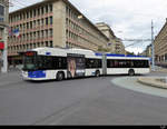 tl Lausanne - Hess Trolleybus Nr.839 unterwegs in der Stadt Lausanne am 25.09.2019