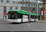 TL Lausanne - Trolleybus mit Werbung Nr.859 unterwegs auf der Fahrschule in Lausanne am 06.09.2020