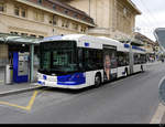 TL Lausanne - Hess Trolleybus Nr.839 unterwegs auf der Linie 1 in Lausanne am 06.09.2020