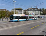VBZ - Trolleybus Nr.61 unterwegs in der Stadt Zürich am 20.09.2020