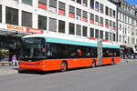 Hess Trolleybus 54, auf der Linie 1, bedient am 09.09.2022 die Haltestelle beim Guisanplatz.