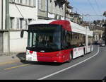 tpf - Hess Trolleybus Nr.529 unterwegs in der Stadt Freiburg am 18.02.2023