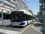 TL Lausanne - Nr. 854 - Hess/Hess Gelenktrolleybus am 12. Juli 2011 beim Bahnhof Lausanne