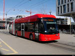 Bern Mobil - Trolleybus Nr.50 unterwegs auf der Linie 20 in der Stadt Bern am 16.03.2019