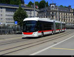 VBSG - Hess Trolleybus Nr.131 unterwegs in St. Gallen am 12.06.2022
