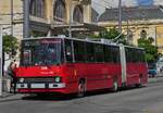 Ikarus Ganz, bedient die Linie 80 in Budapest.
