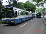 VBZ Multipack Shuttle Dienst whrend der Fussball EM 2008 vom Letzigrund-Stadion zu diversen Parkpltzen am Stadtrand