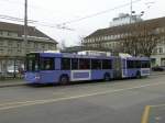 VB Biel - Trolleybus Nr.86  unterwegs auf der Linie 4 in Biel am 30.11.2014