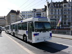 TL - Trolleybus Nr.791 unterwegs auf der Linie 9 in der Stadt Lausanne am 10.05.2016