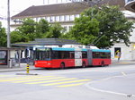 VB Biel - Trolleybus Nr.88 unterwegs auf der Linie 4 in der Stadt Biel am 19.06.2016