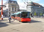VB Biel - Trolleybus Nr.87 unterwegs in Biel am 10.04.2017