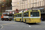 transN - Transports publics neuchâtelois
NAW Trolleybus Nummer 114 EN PANNE.
Diese Zufallsserie entstand am 14. November 2017 in der Stadt Neuchâtel.
Foto: Walter Ruetsch
