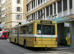 transN - Transports publics neuchâtelois  NAW Trolleybus Nummer 114 EN PANNE.