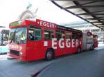 VBL - NAW-Hess Trolleybus Nr.191 mit Werbung unterwegs auf der Linie 7 am 08.09.2008