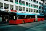 VB Biel Nr. 84 NAW/Hess Gelenktrolleybus am 10. November 2008 Biel, Guisanplatz