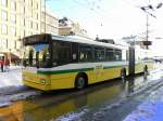 TN - NAW-Hess Trolleybus Nr.121 unterwegs auf der Linie 1 in Neuchatel am 01.01.2009