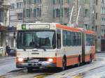 TPG - NAW-Hess Trolleybus Nr.687 unterwegs auf der Linie 10 in Genf am 31.12.2008