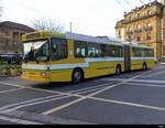 TransN - Auf Abschiedsfahrt der Vertreter Seiner Art der NAW Trolleybus Nr.116 Offiziell zu Letzen mal unterwegs auf einer Extrafahrt durch die ganze Stadt Neuchâtel und Nachbargemeinden die an das Trolleybus Netz angeschlossen sind am 28.01.2024