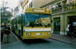 Aus dem Archiv: TN Neuchtel Nr. 115 NAW/Hess Gelenktrolleybus am 7. Oktober 1997 Neuchtel, Place Pury