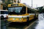 Aus dem Archiv: TN Neuchtel Nr. 104 NAW/Hess Gelenktrolleybus am 6. Juli 1999 Neuchtel, Place Pury