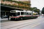 Aus dem Archiv: VBSG St. Gallen Nr. 160 NAW/Hess Gelenktrolleybus am 19. Juli 1999 St. Gallen, Bahnhof