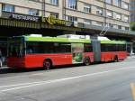 Gelenk Trolleybus der VB Biel..