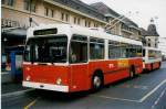 Aus dem Archiv: TL Lausanne - Nr. 781 - NAW/Lauber Trolleybus am 21. Mrz 1999 beim Bahnhof Lausanne