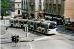 Aus dem Archiv: TL Lausanne - Nr. 791 - NAW/Lauber Trolleybus am 7. Juli 1999 in Lausanne, Place Riponne