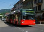 VB Biel - NAW Trolleybus  Nr.87 unterwegs in Biel-Mett am 21.08.2011