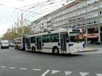 Tl Lausanne - NAW Trolleybus Nr.777 unterwegs auf der Linie 21 in Lausanne am 01.05.2012