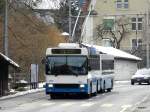 VBL - NAW-Hess Trolleybus Nr.271 unterwegs auf der Linie 1 in Kriens-Obernau am 16.03.2013
