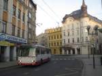 Da für Troppau (Opava), die einstige Hauptstadt Österreichisch Schlesiens, keine eigene Rubrik angegelgt ist, hier ein Trolleybus aus Troppau am 02.03.2014 in der Rubrik der nächsten noch größeren Stadt Ostrau (Ostrava).
