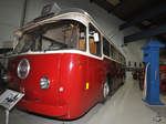 Zu den zahlreichen Ausstellungsobjekten des Technikmuseums in Helsingør gehört dieser NESA-Oberleitungsbus (20.11.2010)