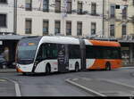 tpg - VanHool Trolleybus Nr.1618 unterwegs in der Stadt Genf am 16.04.2023