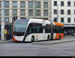 tpg - VanHool Trolleybus Nr.1619 unterwegs in der Stadt Genf am 16.04.2023
