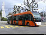 tpg - VanHool Trolleybus Nr.1611 unterwegs auf der Linie 6 in der Stadt Genf am 24.03.2024