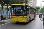 Bus der Linie 112 am 28. Juli 2009 in Shanghai.